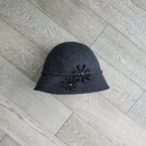 Le Chateau 100% Wool Cloche Hat
